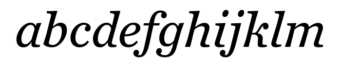 Chronicle Text Grade 3 Italic Font LOWERCASE