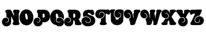 Chunky Beard Font UPPERCASE