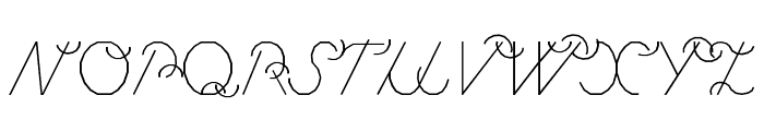 CirrusCumulus Font UPPERCASE