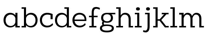 Clab Light Font LOWERCASE