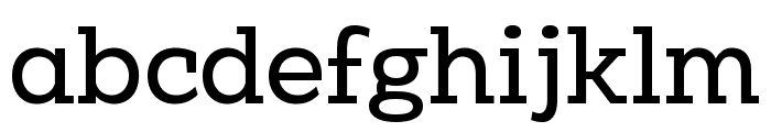 Clab Regular Font LOWERCASE