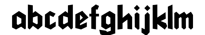 Cleankut Regular Font LOWERCASE