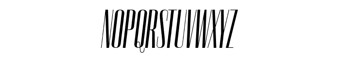 Cobertura 01 Medium Italic Font UPPERCASE