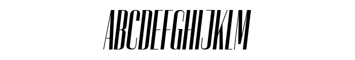 Cobertura 01 SemiBold Italic Font UPPERCASE