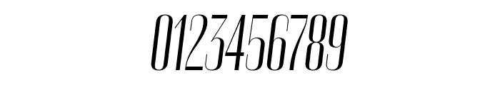 Cobertura 02 Normal Italic Font OTHER CHARS