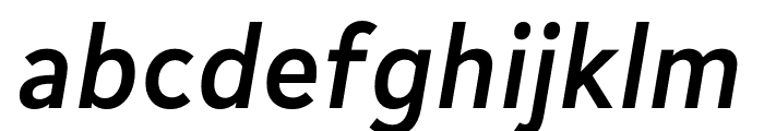 Cogito Bold Italic Font LOWERCASE