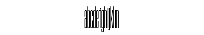 Coign 43 Light Pro Font LOWERCASE