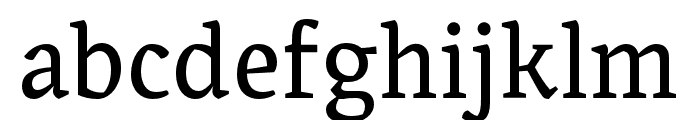 Coline1 Regular Font LOWERCASE