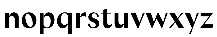 Columbia Sans Display SemiBold Font LOWERCASE