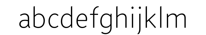 Concourse 2 Regular Font LOWERCASE