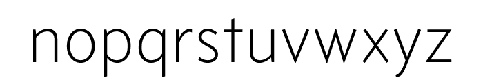 Concourse 2 Regular Font LOWERCASE