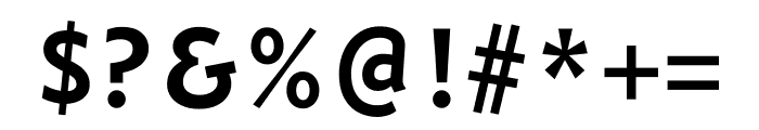 Concourse 6 Caps Regular Font OTHER CHARS