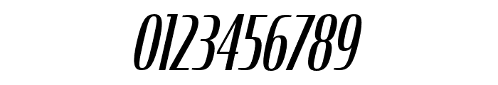 Condor Compressed Italic Font OTHER CHARS