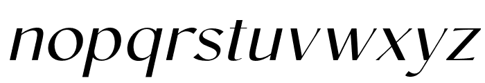 Conso   Italic Font LOWERCASE