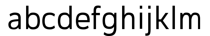 Corp Regular Font LOWERCASE