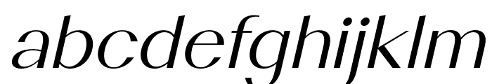 Cosen   Italic Font LOWERCASE