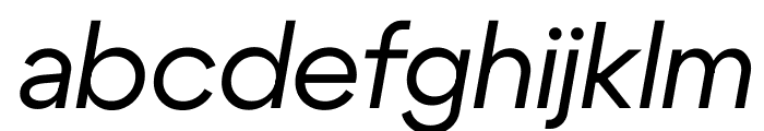 Cygre RegularIt Font LOWERCASE