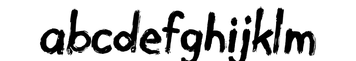 DIRTF Font LOWERCASE