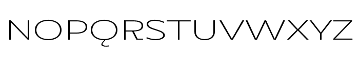 DXRigraf ExtLtExtExp Font UPPERCASE