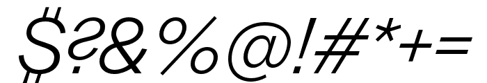 DazzedTRIAL RegularItalic Font OTHER CHARS