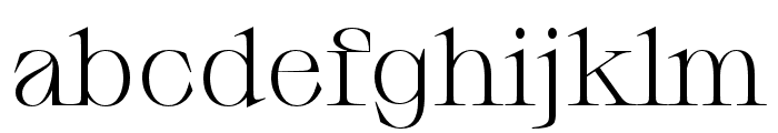 Decay White Alt Font LOWERCASE