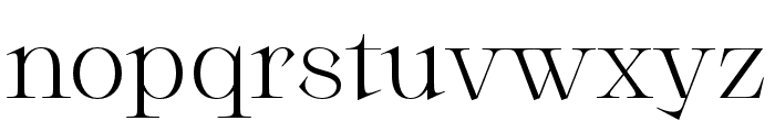 Decay White Std Font LOWERCASE