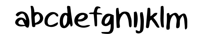 Democrazy Font LOWERCASE