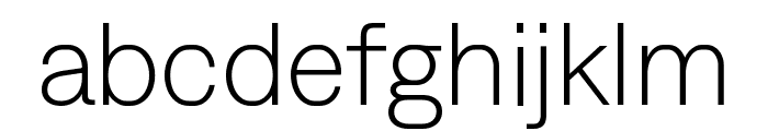 DenimTRIALVF Font LOWERCASE