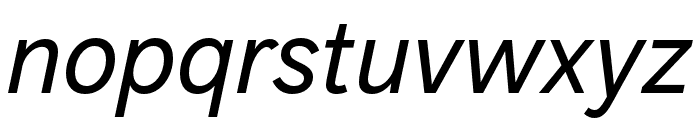 DiGrotesk Italic Font LOWERCASE