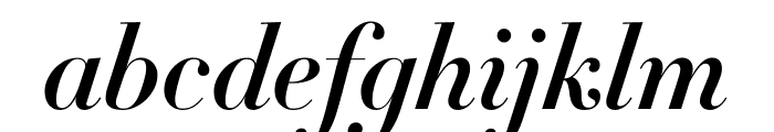 Didot Bold Italic(24pt Master) Font LOWERCASE