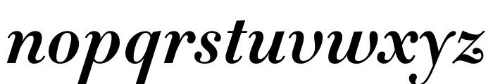 Didot Bold Italic(6pt Master) Font LOWERCASE