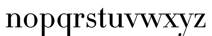 Didot Light Roman(6pt Master) Font LOWERCASE