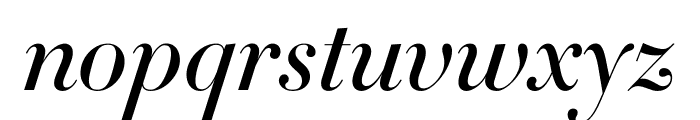 Didot Medium Italic(24pt Master) Font LOWERCASE