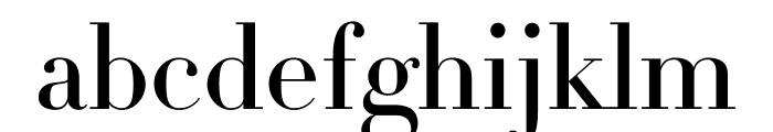 Didot Medium Roman(16pt Master) Font LOWERCASE