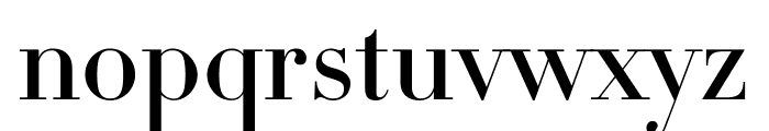 Didot Medium Roman(16pt Master) Font LOWERCASE