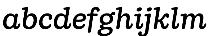 Doyle Regular Italic Font LOWERCASE