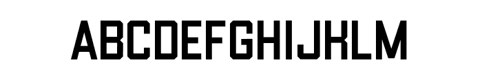 Draught Sans Serif Regular Font LOWERCASE