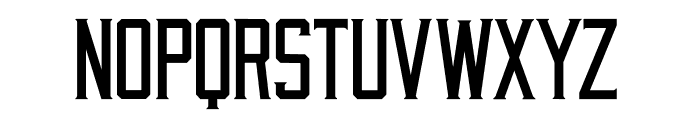 Draught Serif Condensed Regular Font LOWERCASE