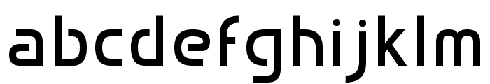 DroidLogo Regular Font LOWERCASE