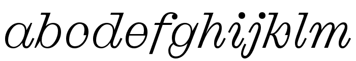 DroulersClarendonWEB LightItalic FONT