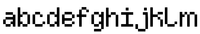 DysU Font LOWERCASE