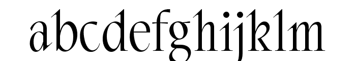 ED Cerfoglio Font LOWERCASE