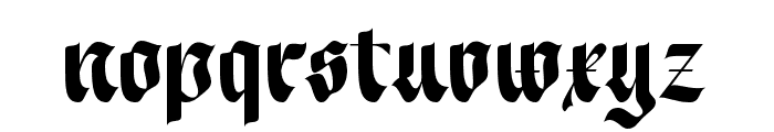 ED Morrigan Font LOWERCASE