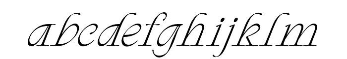 ED Phoebe Font LOWERCASE