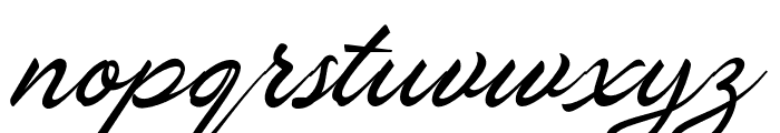 ED Vacaville Script Font LOWERCASE