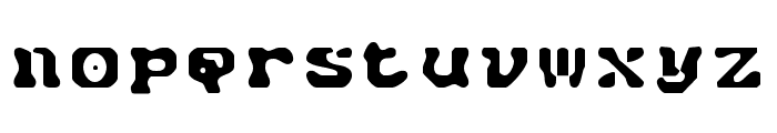 ETArtilux Ink Font LOWERCASE