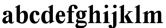 Editorial New Bold Font LOWERCASE