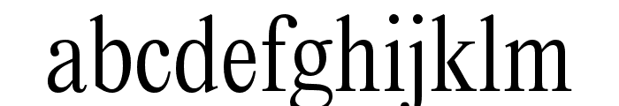 Editorial New Light Font LOWERCASE