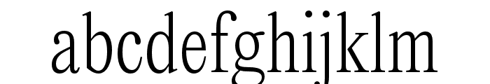 Editorial New Ultralight Font LOWERCASE