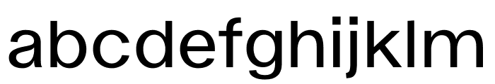 Ekstra Medium Font LOWERCASE